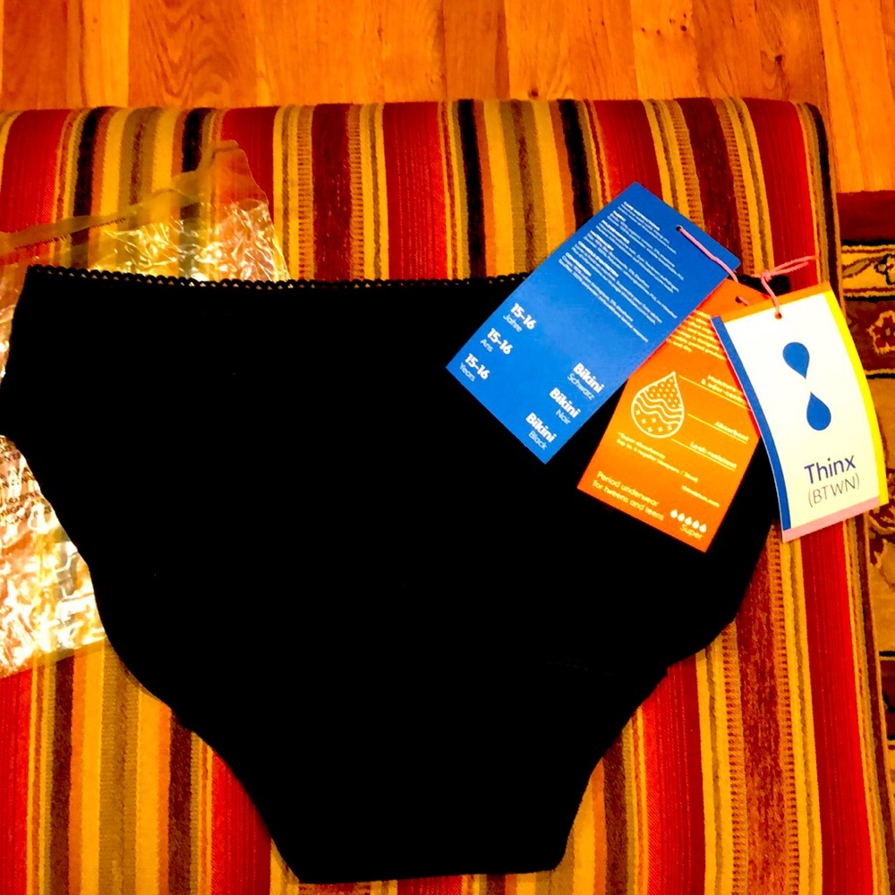 Thinx period underwear for teens and tweens bikini